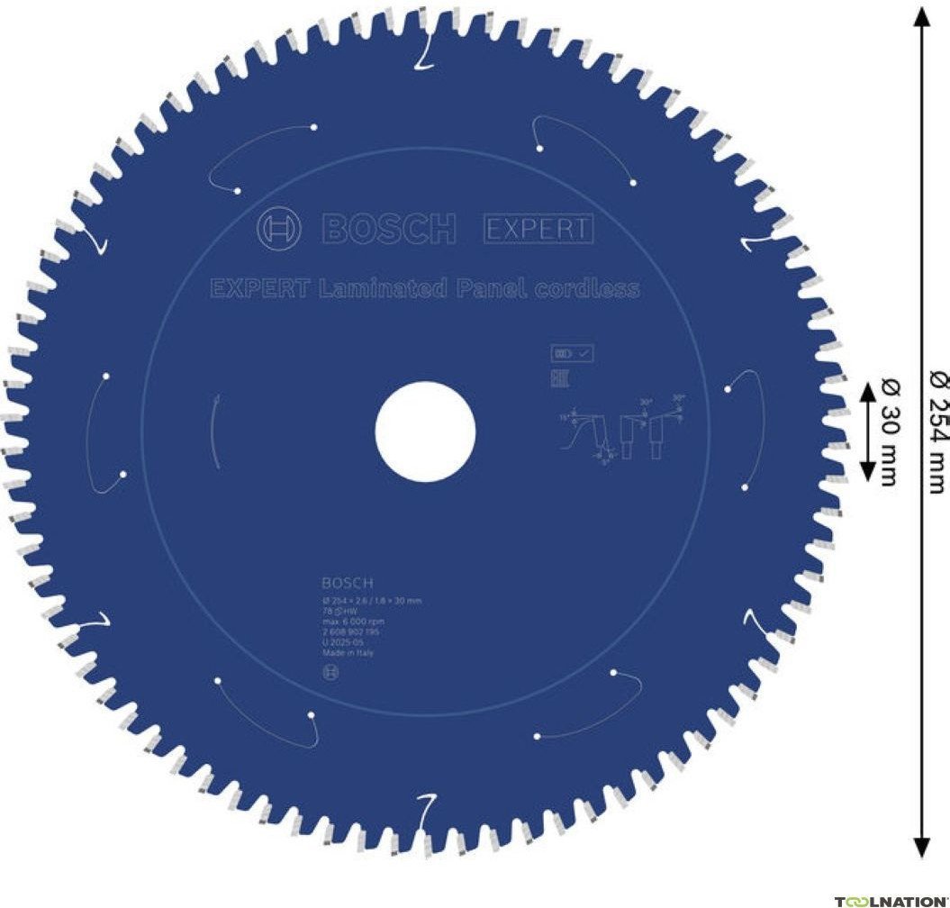 TARCZA PILARSKA EX CB T 254x30-78