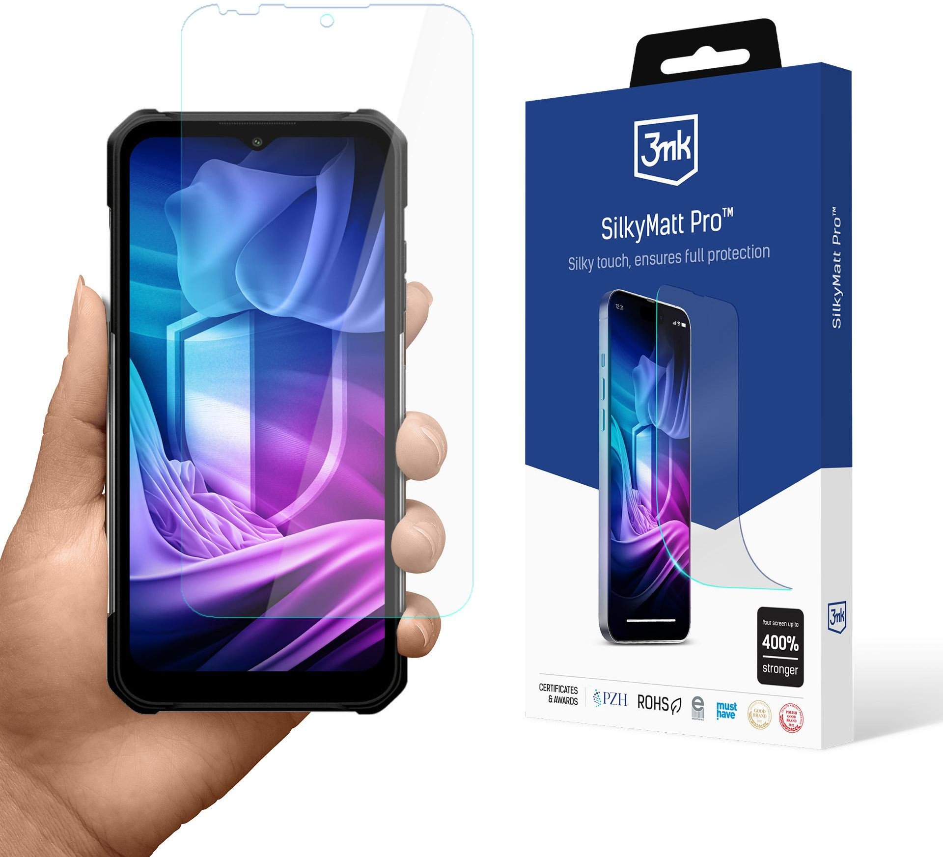 MYPHONE HAMMER CONSTRUCTION 2 5G - 3MK SILKY MATT PRO