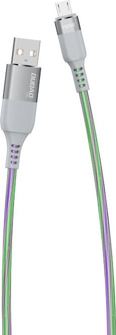 Kabel USB Dudao USB-A - microUSB 1 m Szary (Dudao)