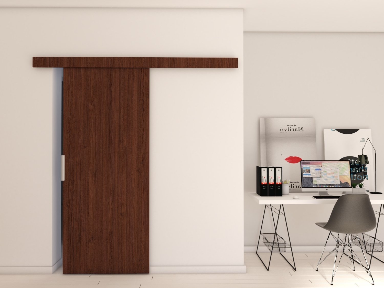 Drzwi Przesuwne Drzwi przesuwne A70 76x205 WENGE