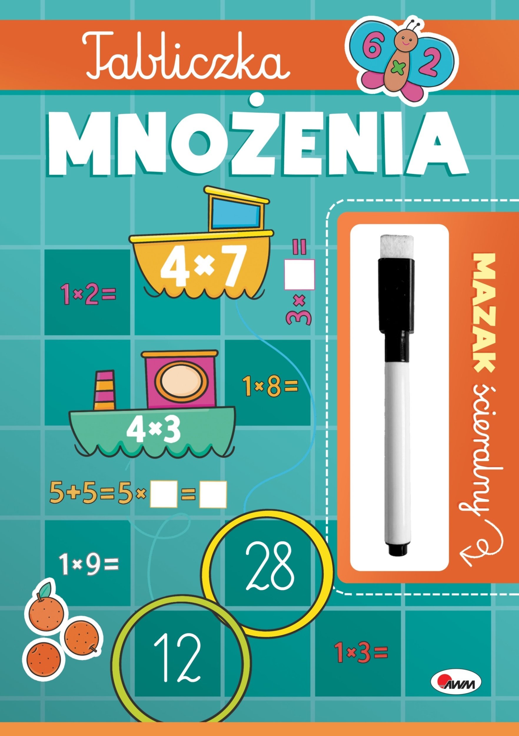 Mazak ścieralny tabliczka mnożenia 15734