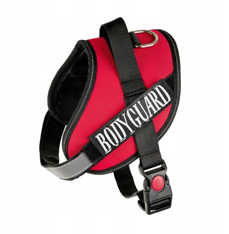 Szelki Bodyguard dla psa, czerwony, S, 50-60 cm