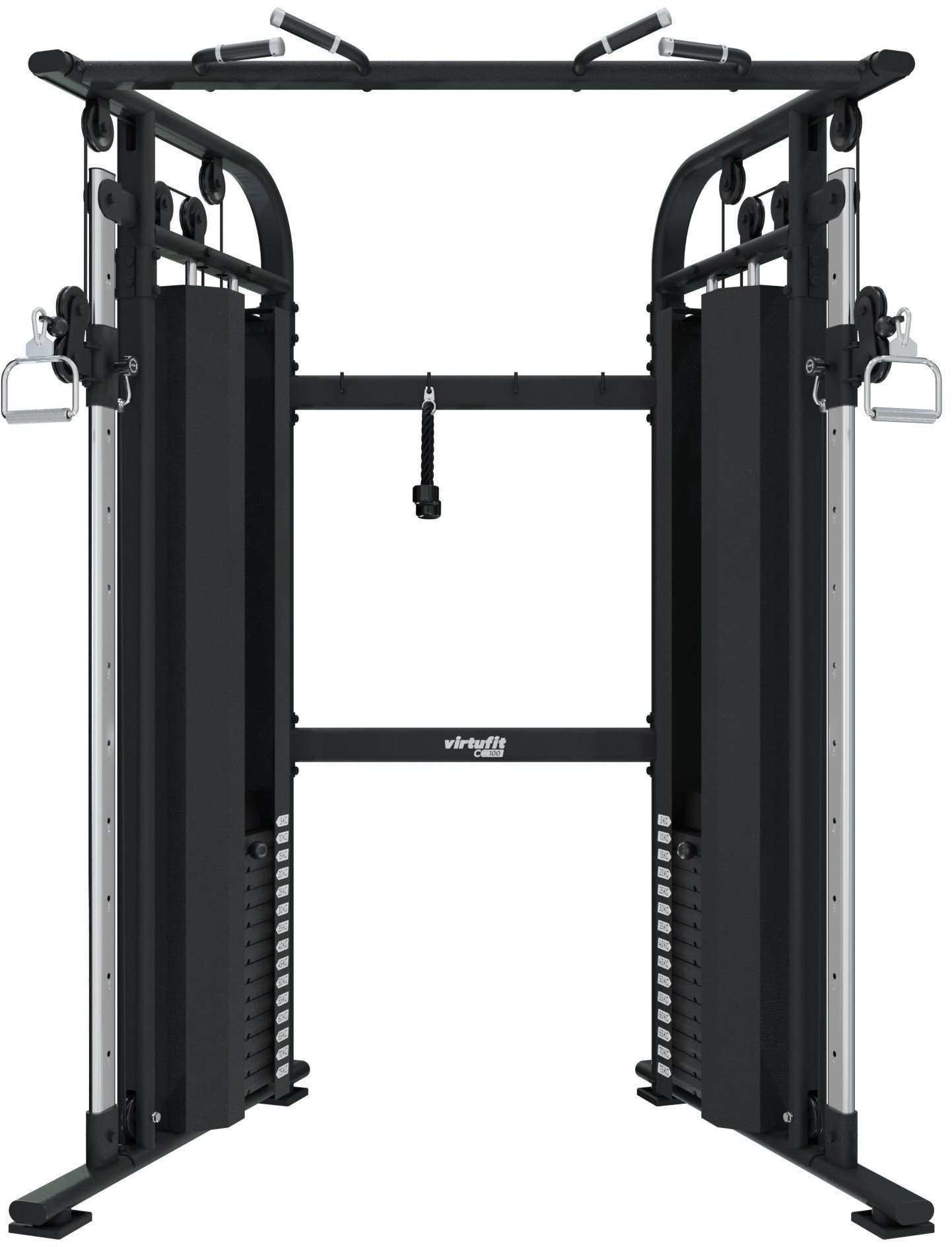 VIRTUFIT BRAMA TRENINGOWA CC100 Z PODWÓJNYM WYCIĄGIEM