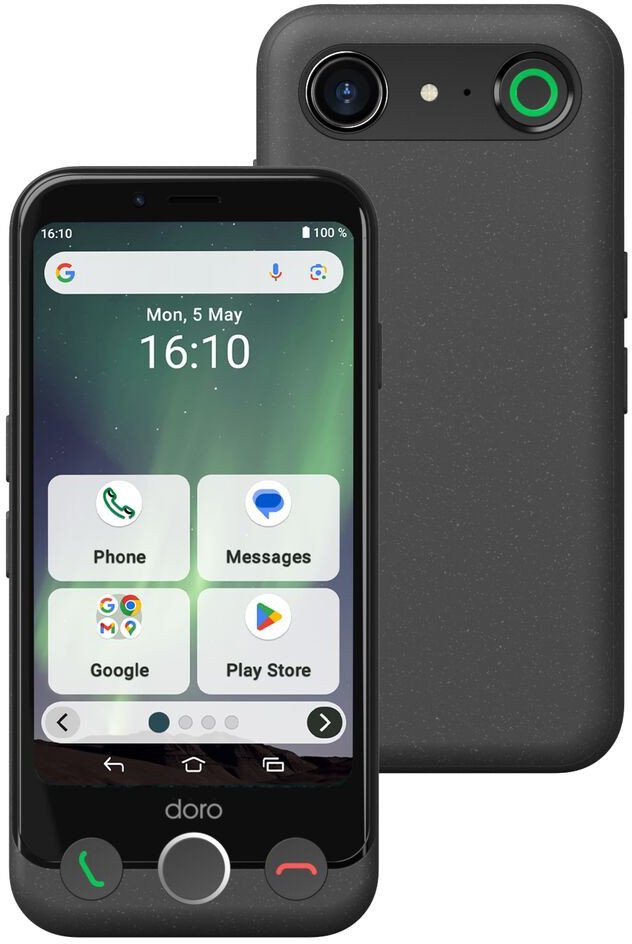 Doro Aurora A10 WCS graphit (mit Wireless Charger)