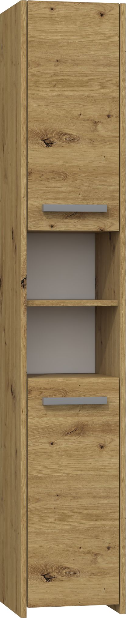 Topeshop Szafka łazienkowa 30cm dąb artisan