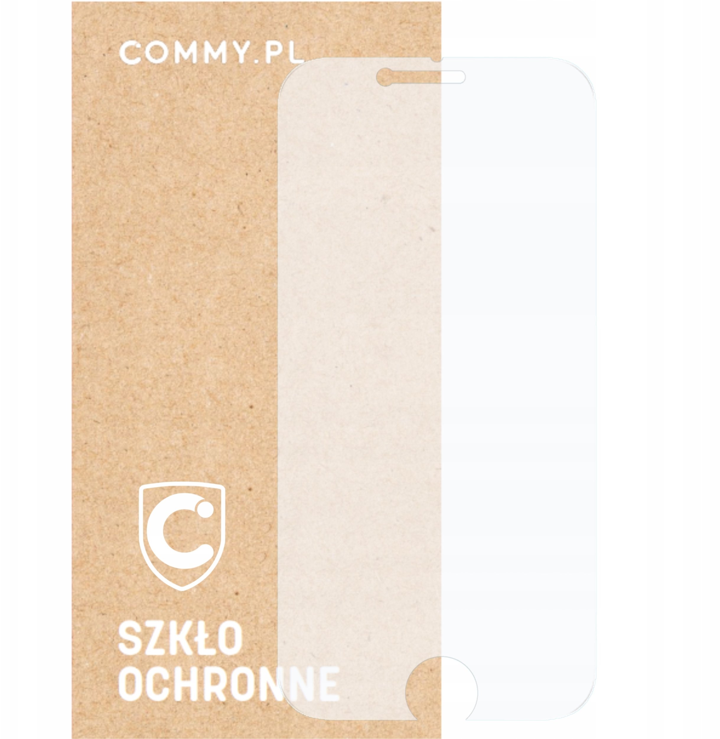 Szkło hartowane ochronne 2,5D Premium COMMY do iPhone 7 / 8