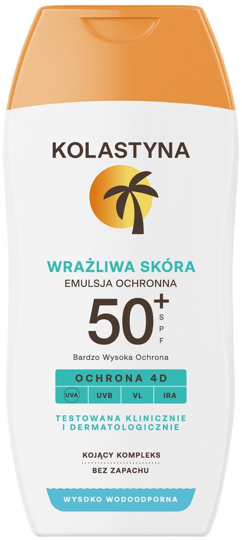 Kolastyna Sun Wrażliwa skóra Emulsja ochronna SPF50+ 150ml