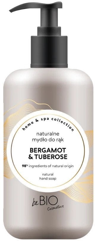 BeBio Ewa Chodakowska Home &amp Spa Collection naturalne mydło do rąk w płynie Bergamot &amp Tuberose 300ml