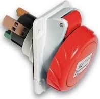 Schneider Gniazdo tablicowe 5P 16A 400V czerwone IP67 (PKY16F735)