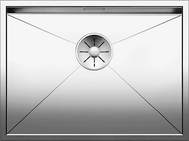 Zlewozmywak Blanco Zerox 550-U stal polerowana z korkiem InFino (521591)