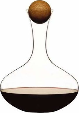 Sagaform Karafka Sagaform Nature z dębowym korkiem, 2,0 l, 27,5 cm