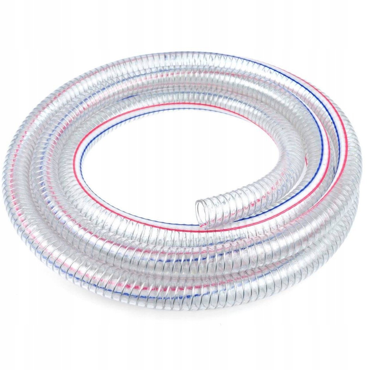 Wąż ssawny 1 cal 1'' 25 mm - wzmacniany drutem 5m (1)