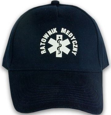 Promostars Czapka comfort RATOWNIK MEDYCZNY - granatowa