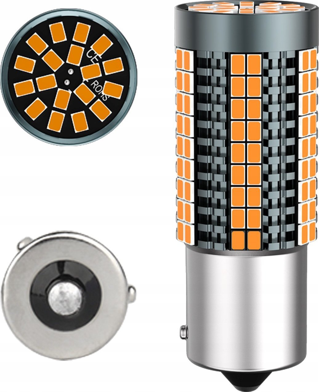 SKLEPLEDY ŻARÓWKA PY21W LED XSTORM POMARAŃCZOWA KIERUNEK CAN
