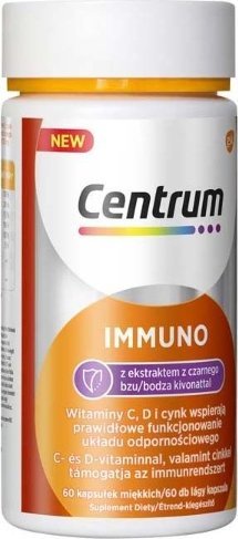 CENTRUM_Immuno z ekstraktem z Bzu Suplement Diety 60 kapsułek
