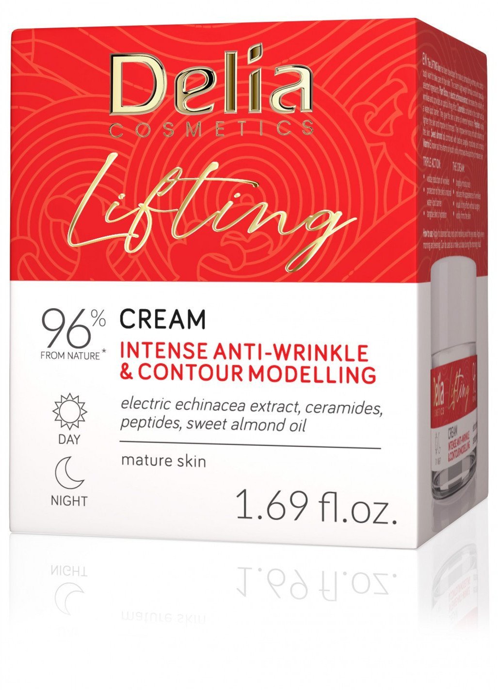 Delia Lifting Modelująco-przeciwzmarszczkowy krem na dzień i na noc 50ml