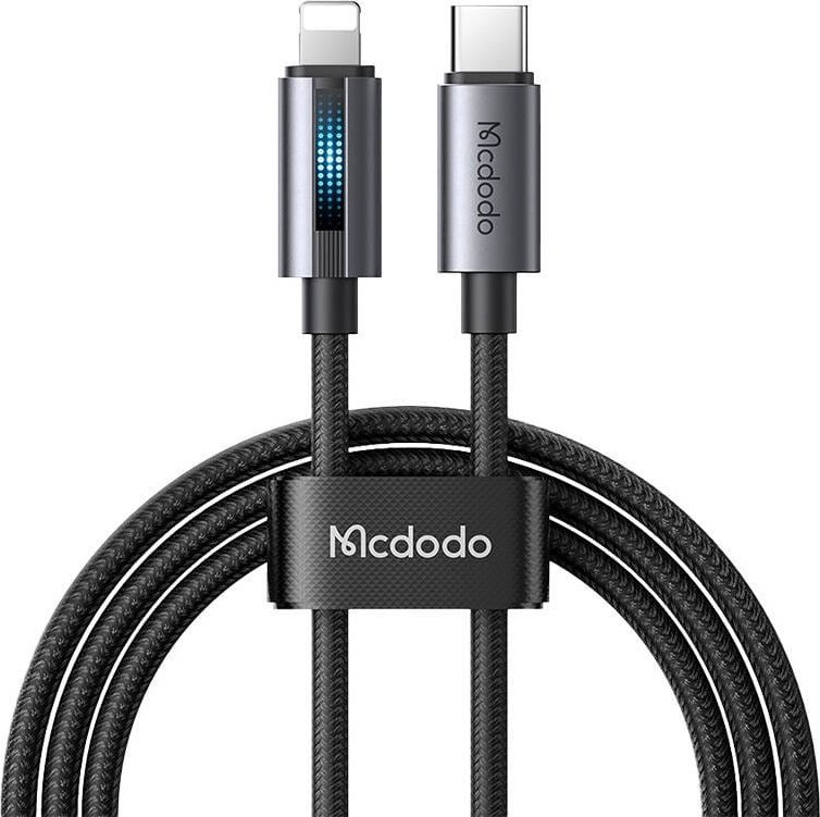 Kabel USB Mcdodo USB-C - Lightning 1.2 m Czarny (CA-5710)