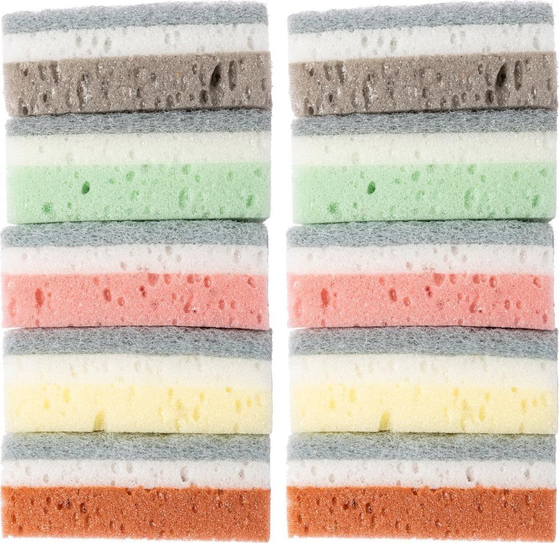 Praktyczna 2x ZMYWAK KUCHENNY PRAKYCZNA PROSTOKĄTNY 5 SZT