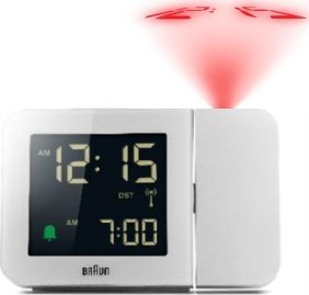 Radiobudzik Braun Braun BC 015 W-DCF white Radio Controlled Alarm Clock