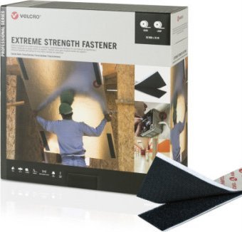 Triton VELCRO Extreme Strength Fastener 25m taśma z haczykiem 25m taśma z pętelką, haczyk i pętelka 50mm czarny