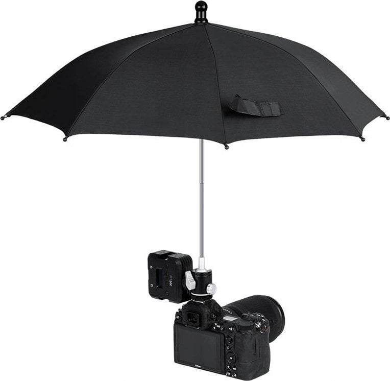 JJC Parasolka Parasol Osłona Na Deszcz Sanki Iso Gwint 1/4"" Do Aparatu Kamery / Cu-xlm2