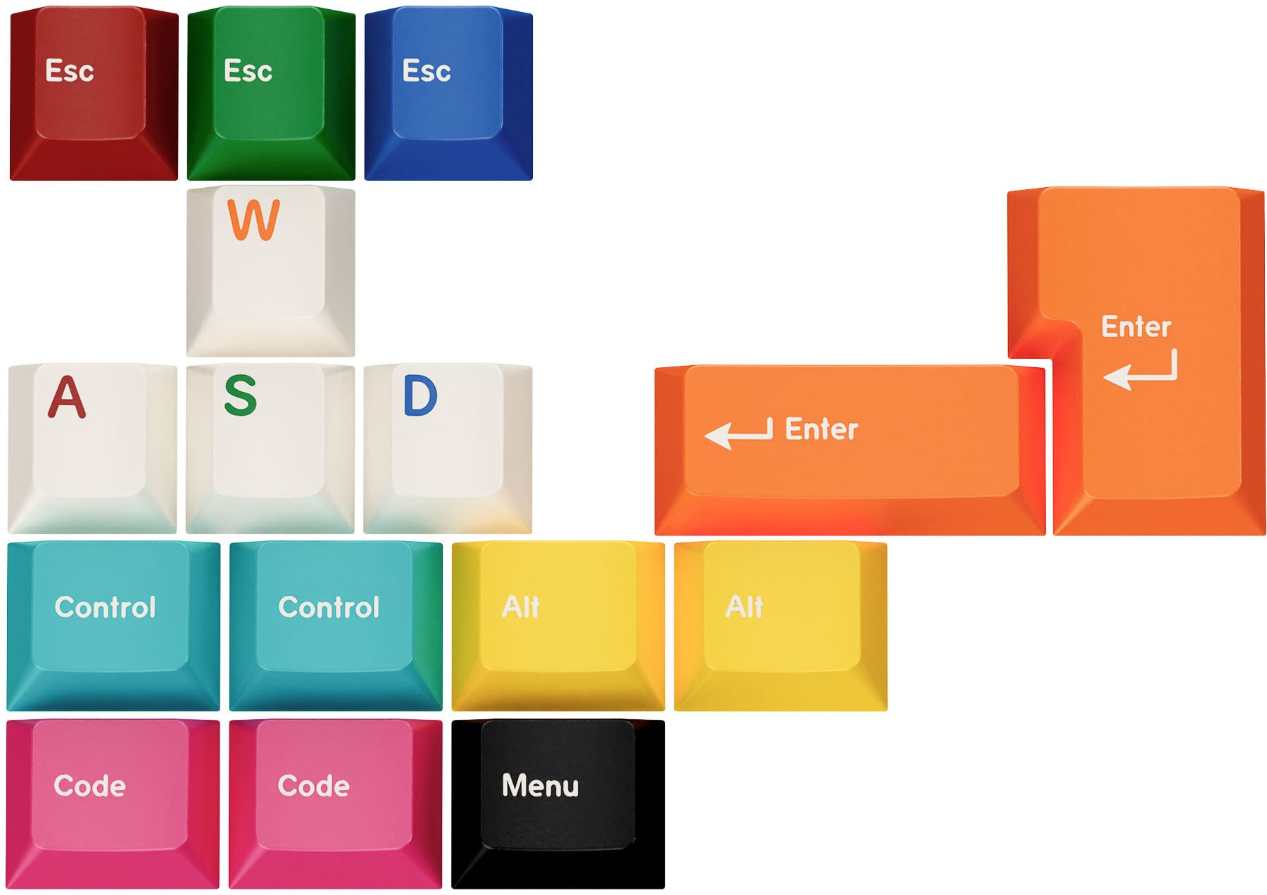 GMK CYL Sample Mods Kecap Set - bunt