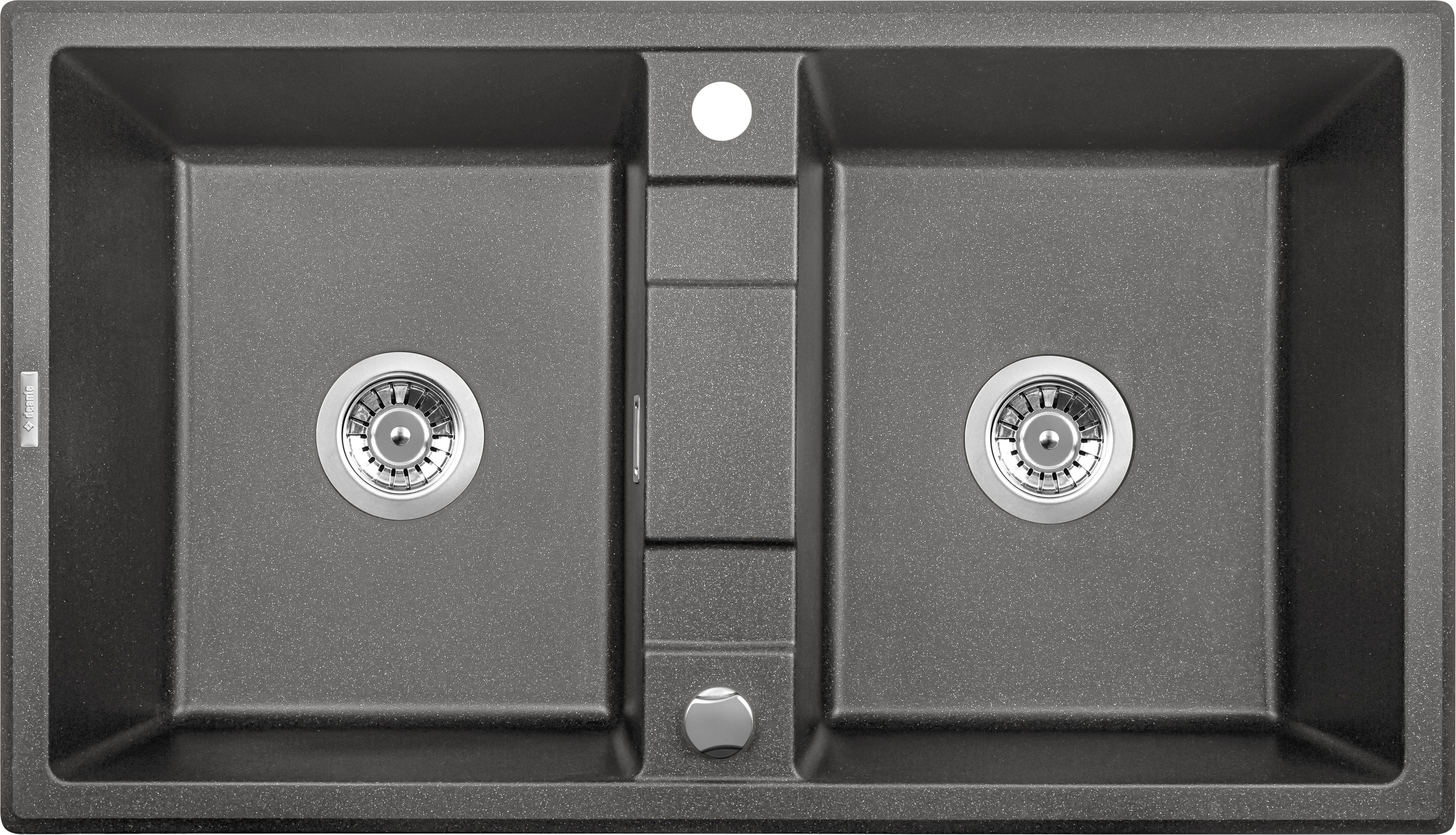 Zlewozmywak Deante Zlewozmywak Eridan Antracyt Met.gran (ZQE_T203)