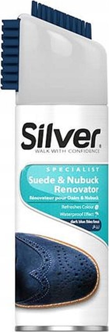 Silver Impregnat do zamszu i nubuku Bezbarwny 250ml Ciemny Granat (02)