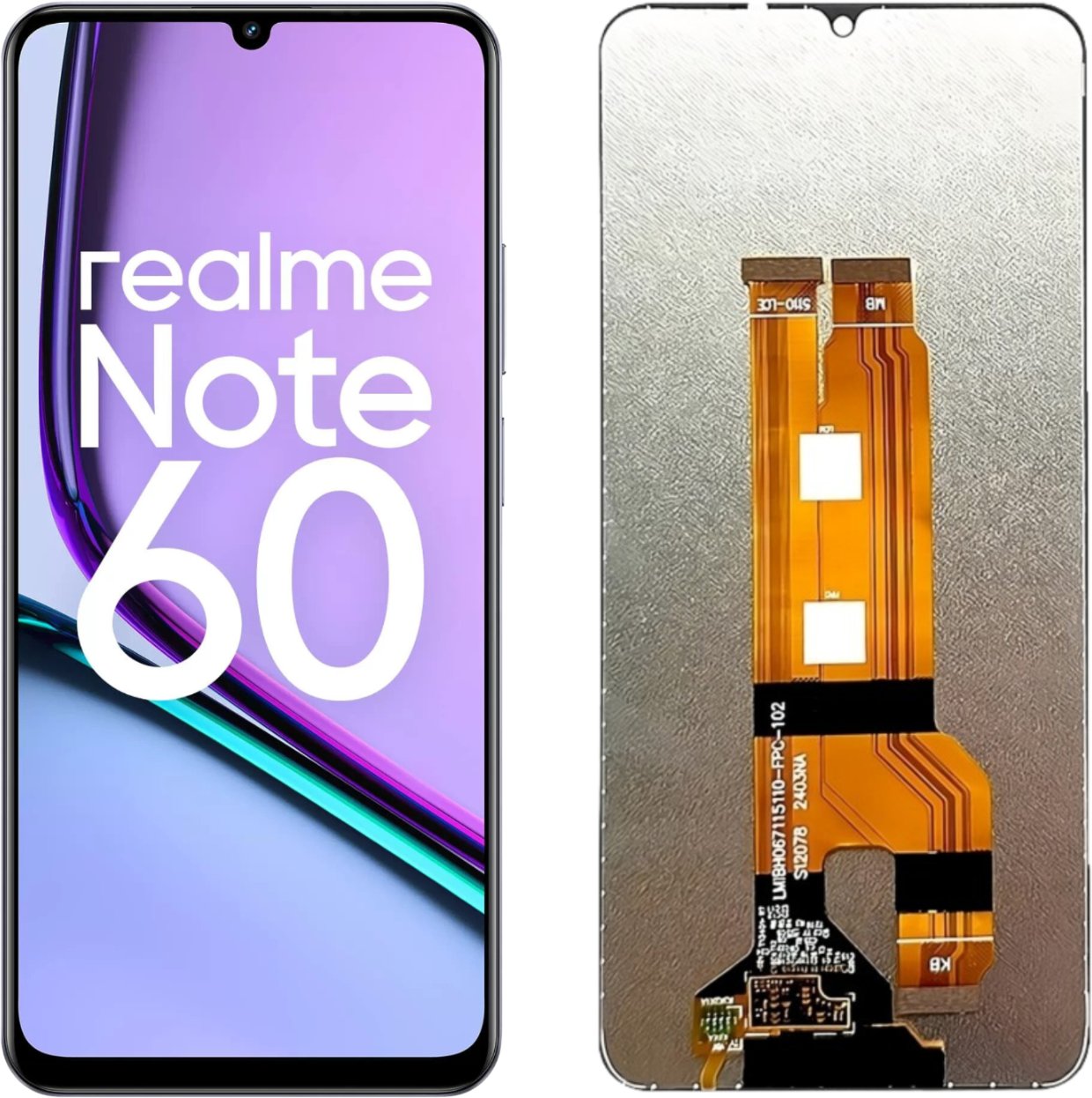 Wyświetlacz do Realme Note 60 LCD RMX3933 Ekran