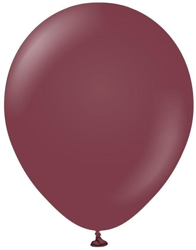 Balon Standard Burgundy 100szt