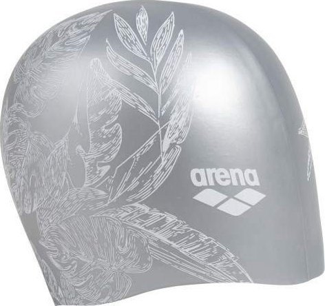 Arena Czepek Pływacki Arena Na Długie Włosy Long Hair Silver
