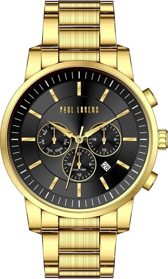 ZEGAREK MĘSKI PAUL LORENS - PL6647B-1D1 (zg372c) + BOX