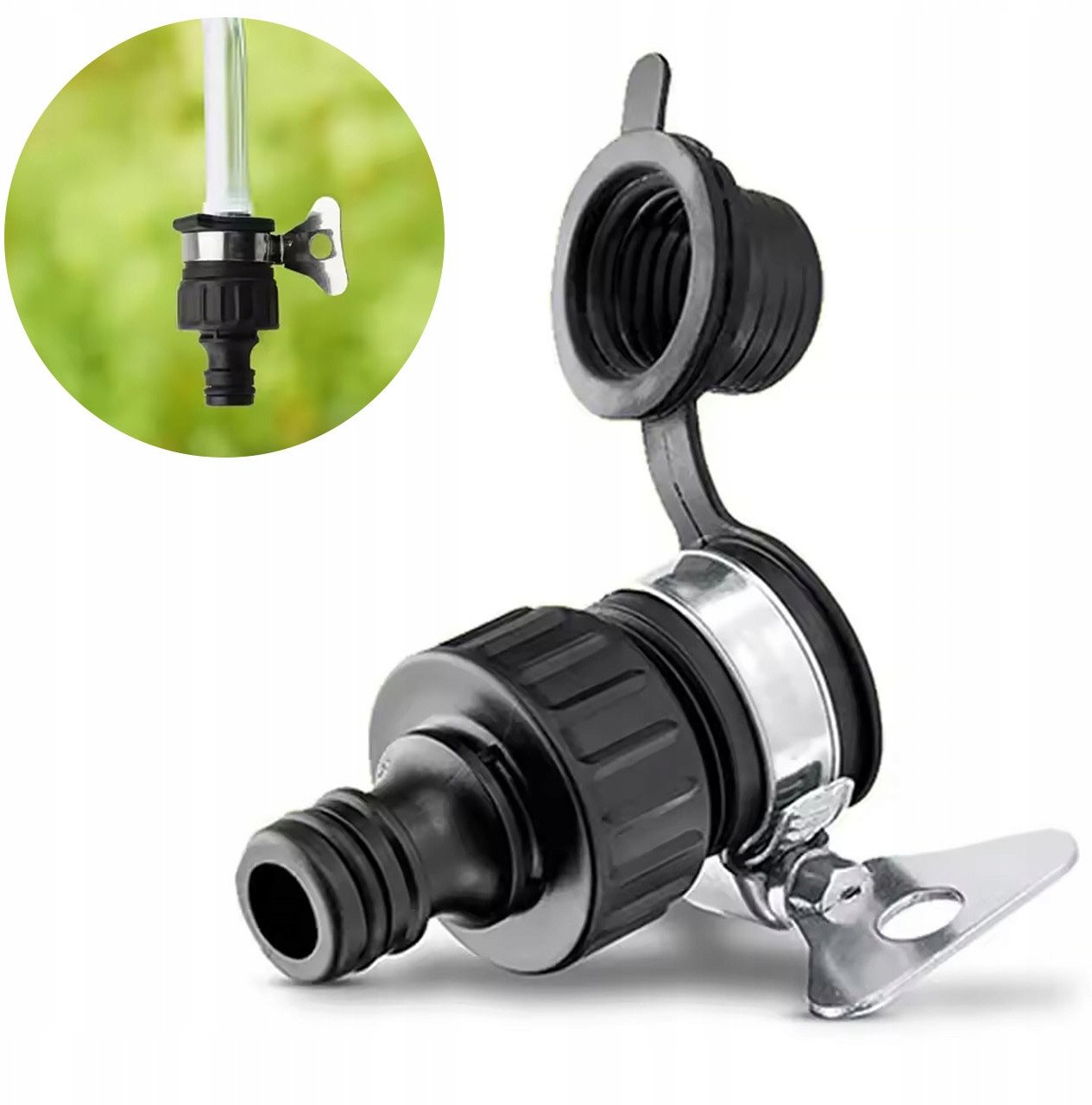 ADAPTER NA KRAN BEZ GWINTU KARCHER 2.645-256.0 ZAMIENNIK CLICK 1520MM