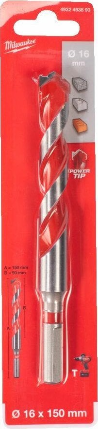 Wiertło Milwaukee MILWAUKEE WIERTŁO DO BETONU TCT 16x160mm PREMIUM