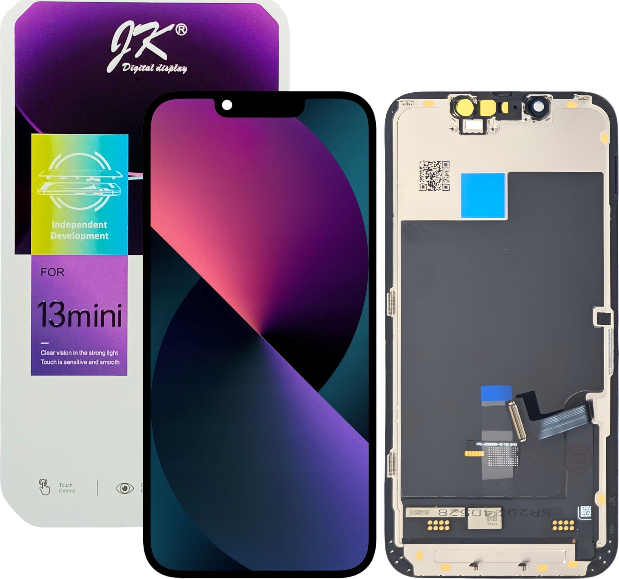 WYŚWIETLACZ EKRAN LCD DO IPHONE 13 MINI JK INCELL WYMIENNY CHIP (A2628, A2481, A2626, A2629, A2630)