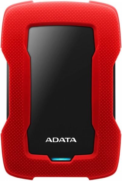 Dysk zewnętrzny HDD ADATA HD330 2TB Czarno-czerwony (AHD330-2TU31-CRD)