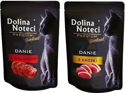 Dolina Noteci Karma Premium dla kotów sterylizowanych mix smaków 12x85g