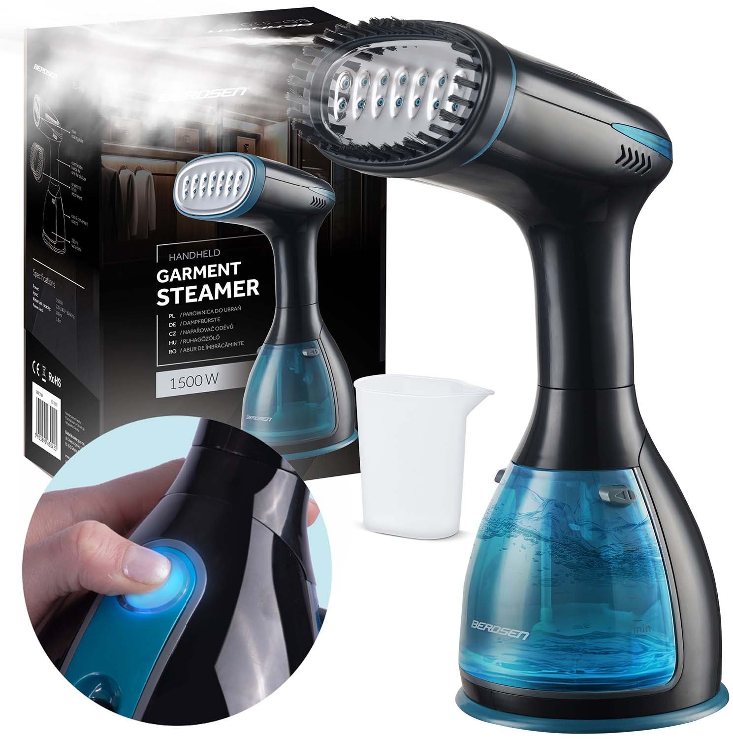 Parownica do ubrań 1500 W steamer Berdsen BD-310