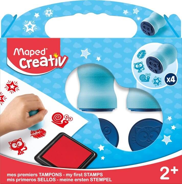 Maped Creativ Zestaw kreatywny - stemple 4 motywy
