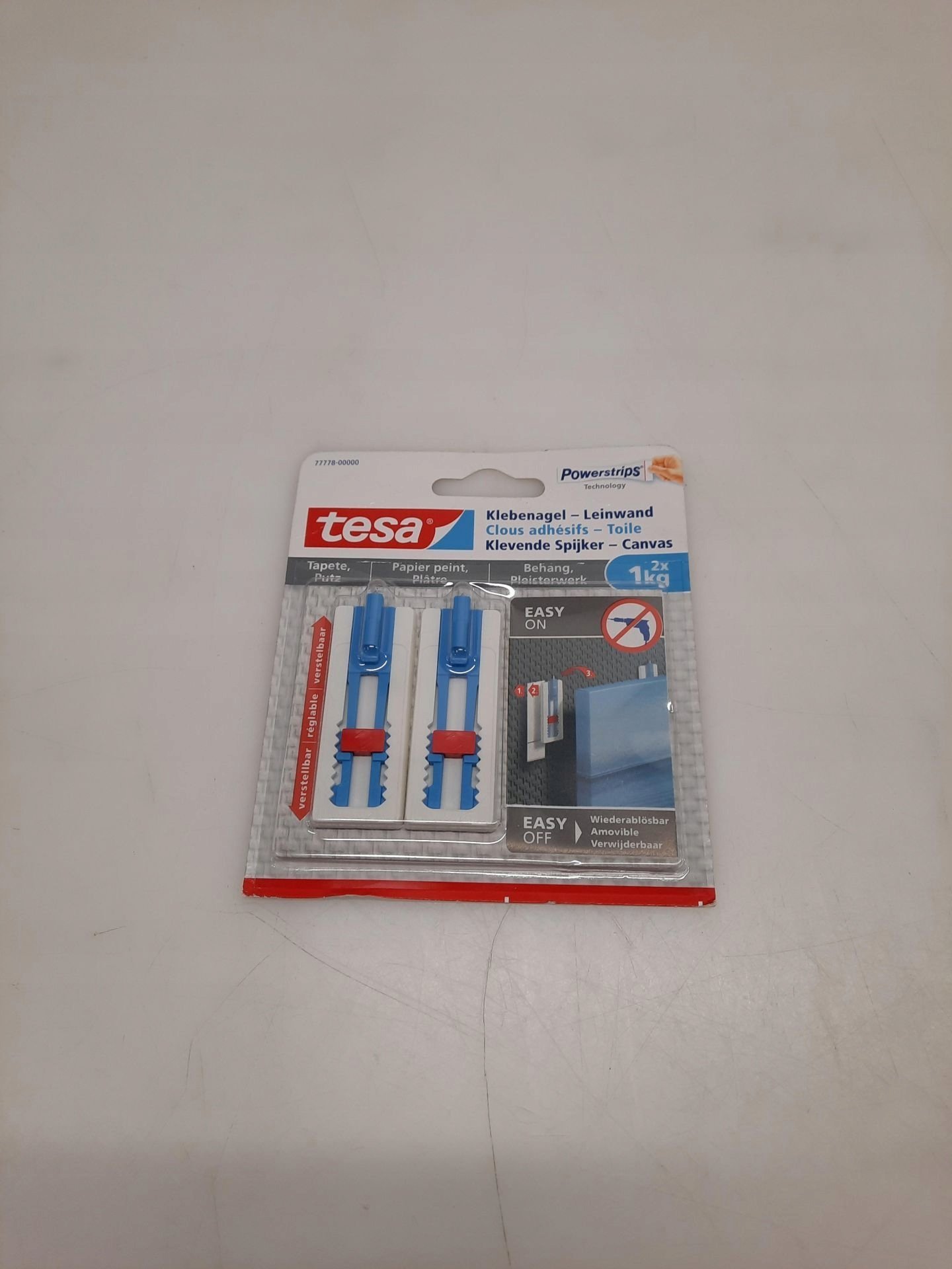 Tesa tesa Klebenagel Leinwand für Tapeten & Putz (1kg)