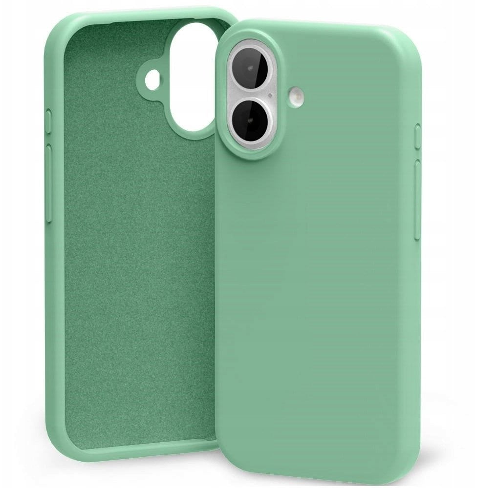 Etui Mercury Silicone do iPhone 17 zielony