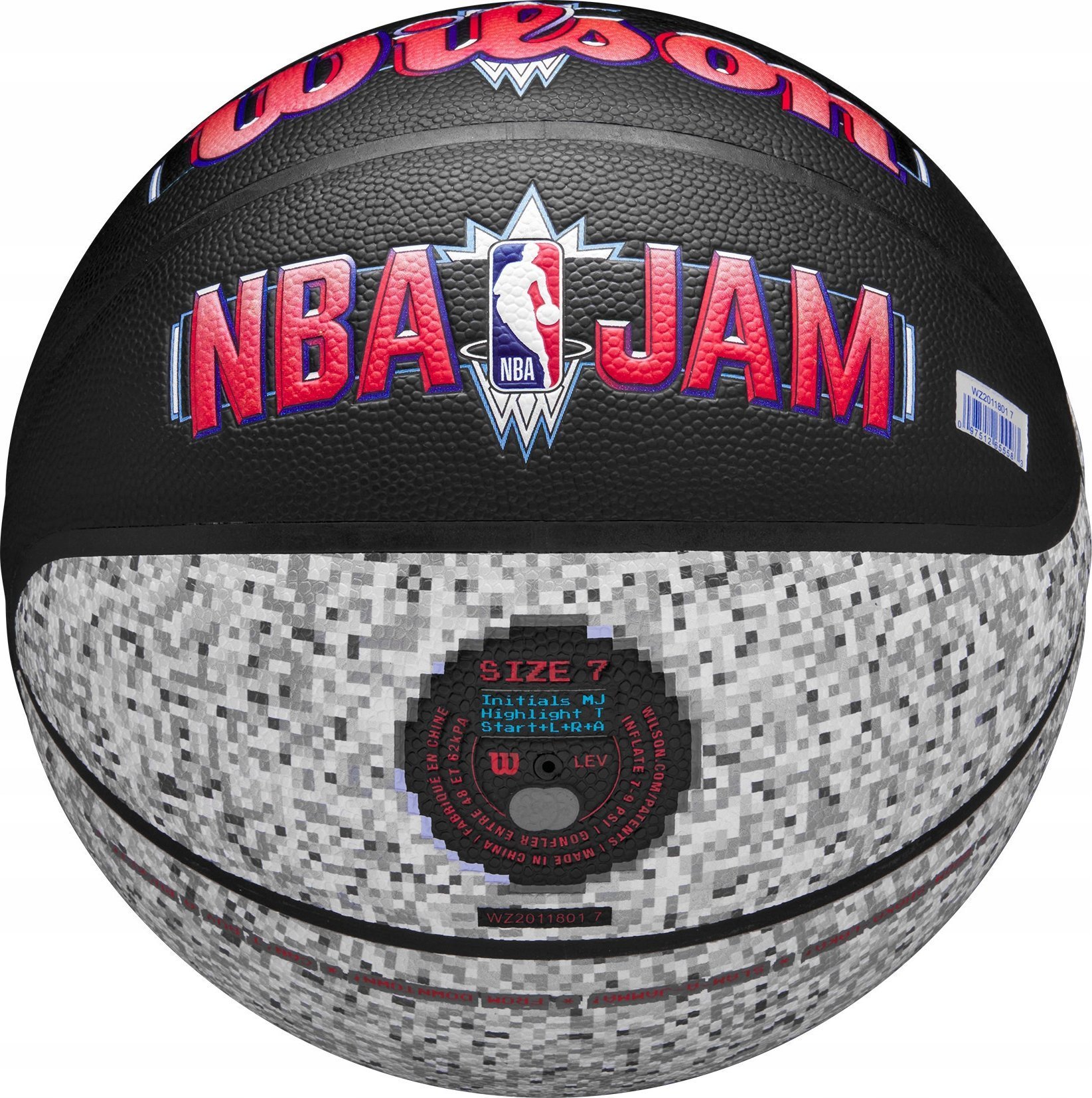 Wilson Wilson NBA Jam Indoor-Outdoor Ball WZ2011801XB Czarne 7