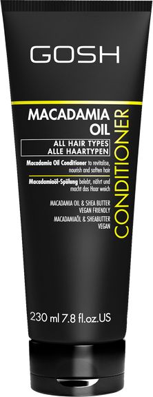 Gosh Odżywka do włosów Macadamia oil rewitalizująco-odżywcza 230ml