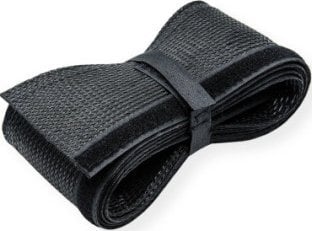 Organizer Roline ROLINE Wąż z tkaniny PVC do prowadzenia kabli, z rzepem, czarny, 2,5 m