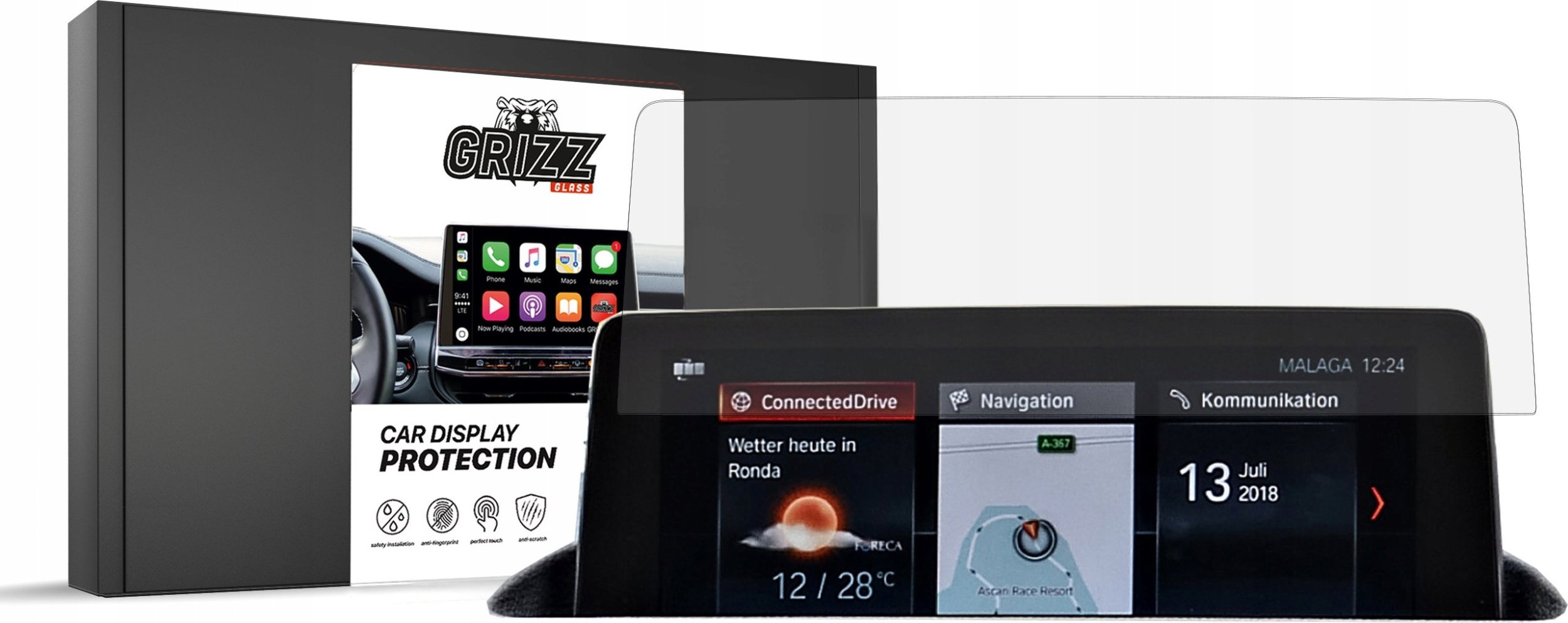 GrizzGlass Folia matowa GrizzGlass CarDisplay Protection do BMW M2 G87