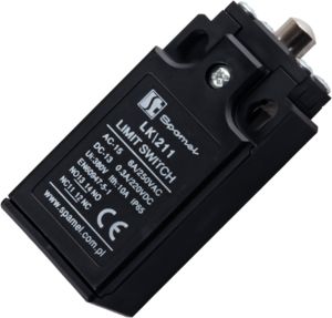 Spamel Łącznik krańcowy 1Z 1R tworzywo popychacz (LK211)