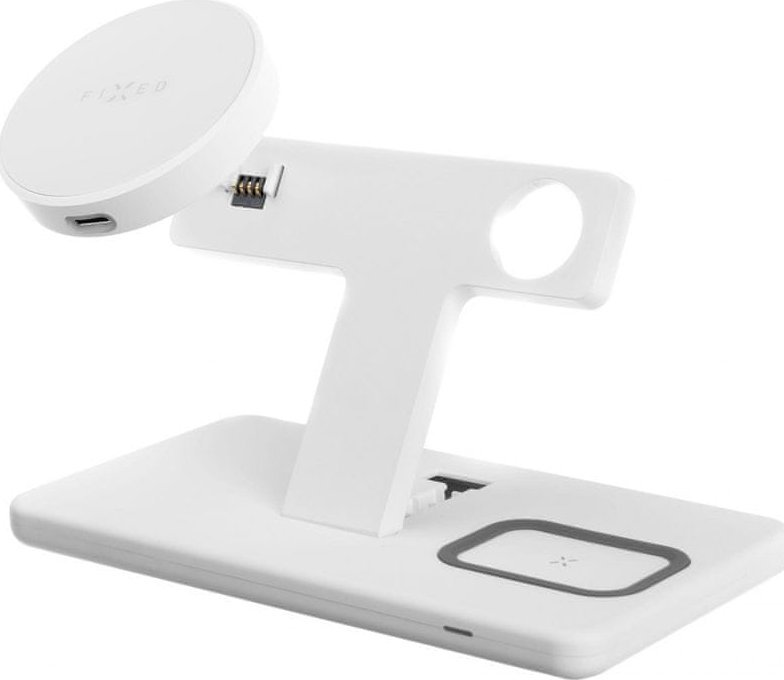 Ładowarka Fixed Fixed | Stand with wireless charging 3in1 | FIXMPOS-WH MagPowerstation