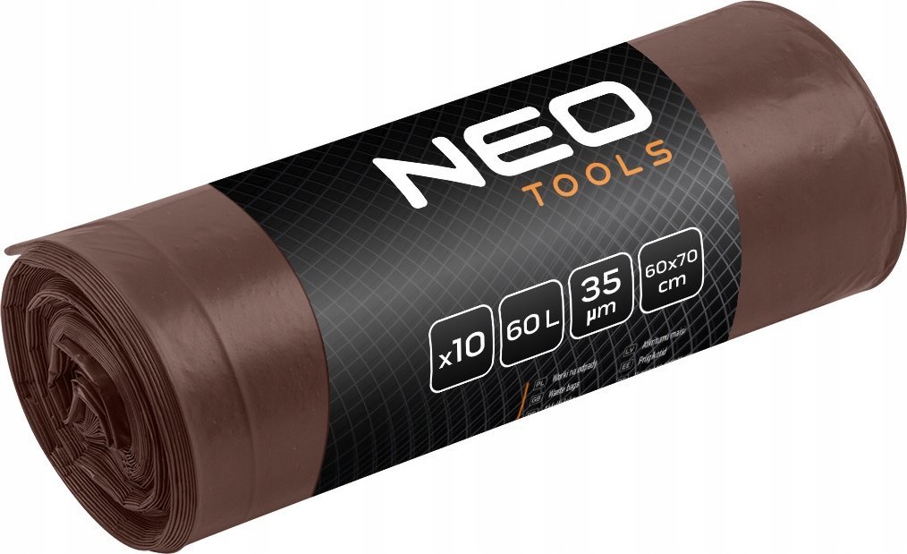 Neo Worki na odpady ogrodowe 60L 10szt. (15-993)