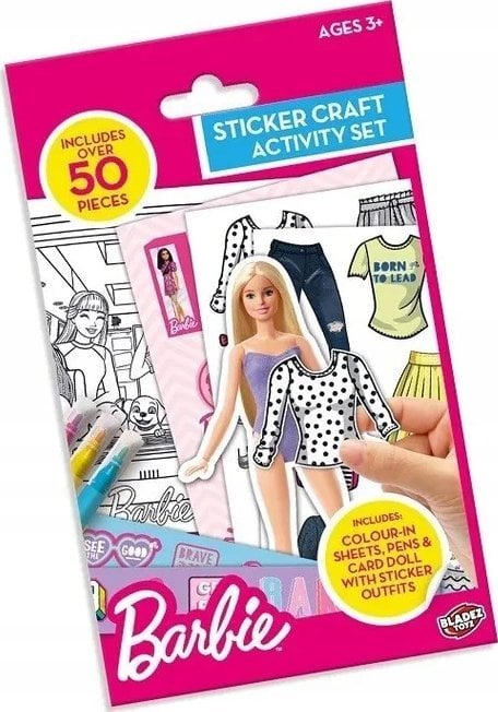 Bladez BARBIE BLADEZ zest kreatywny z naklejkami BA85749