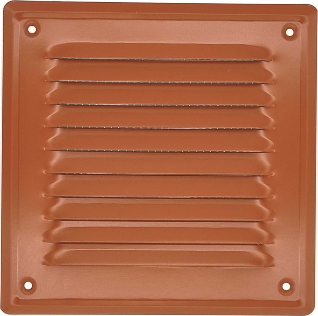 airRoxy Kratka wentylacyjna z uchwytami 140x140 Czarna